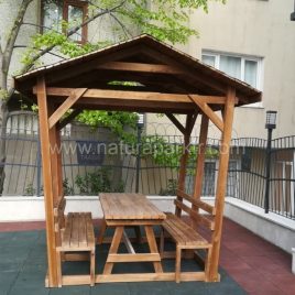 ÇATILI PİKNİK MASASI